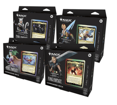 Final Fantasy Commander Deck Display (set of 4)
